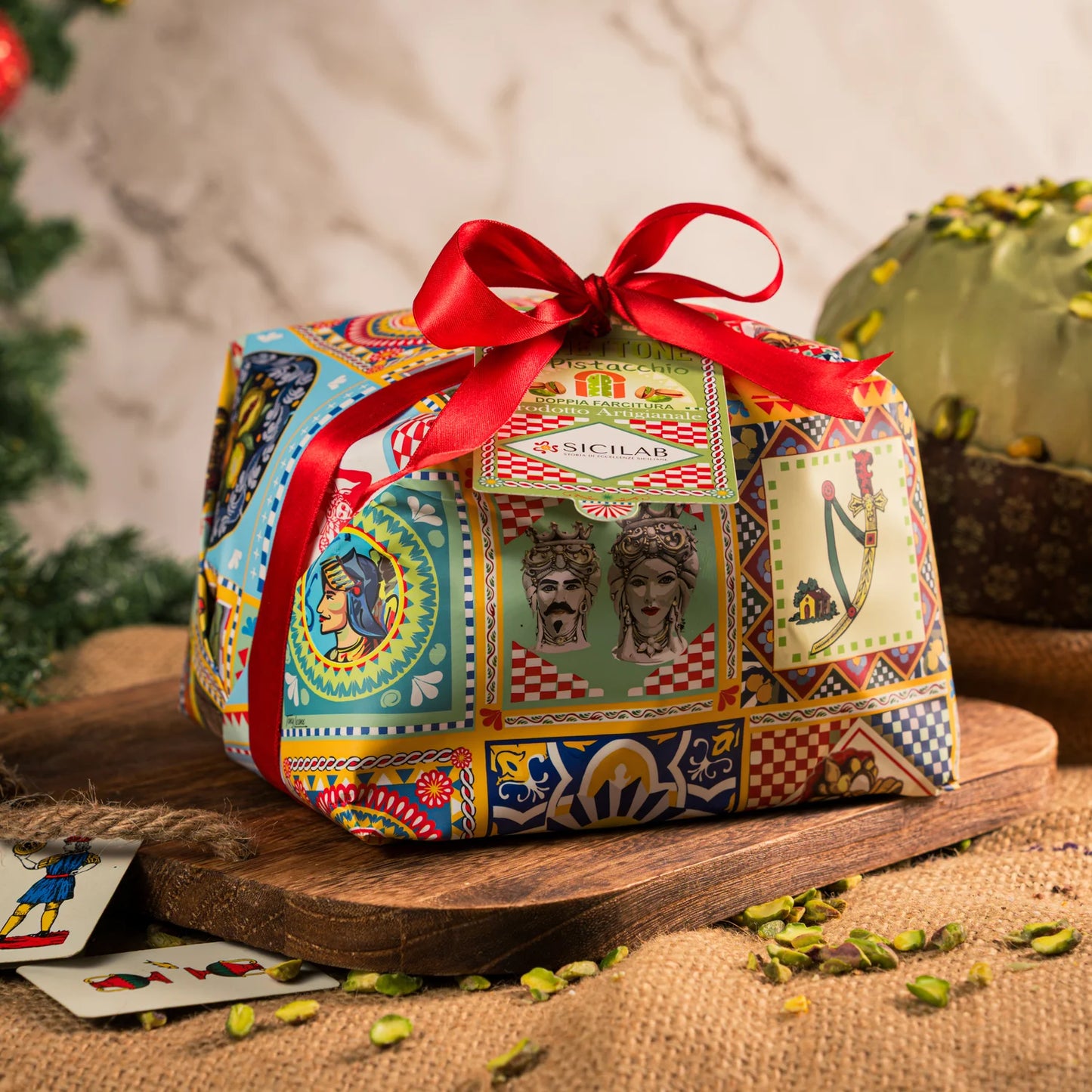 Panettone Artigianale al Pistacchio | 1,2kg