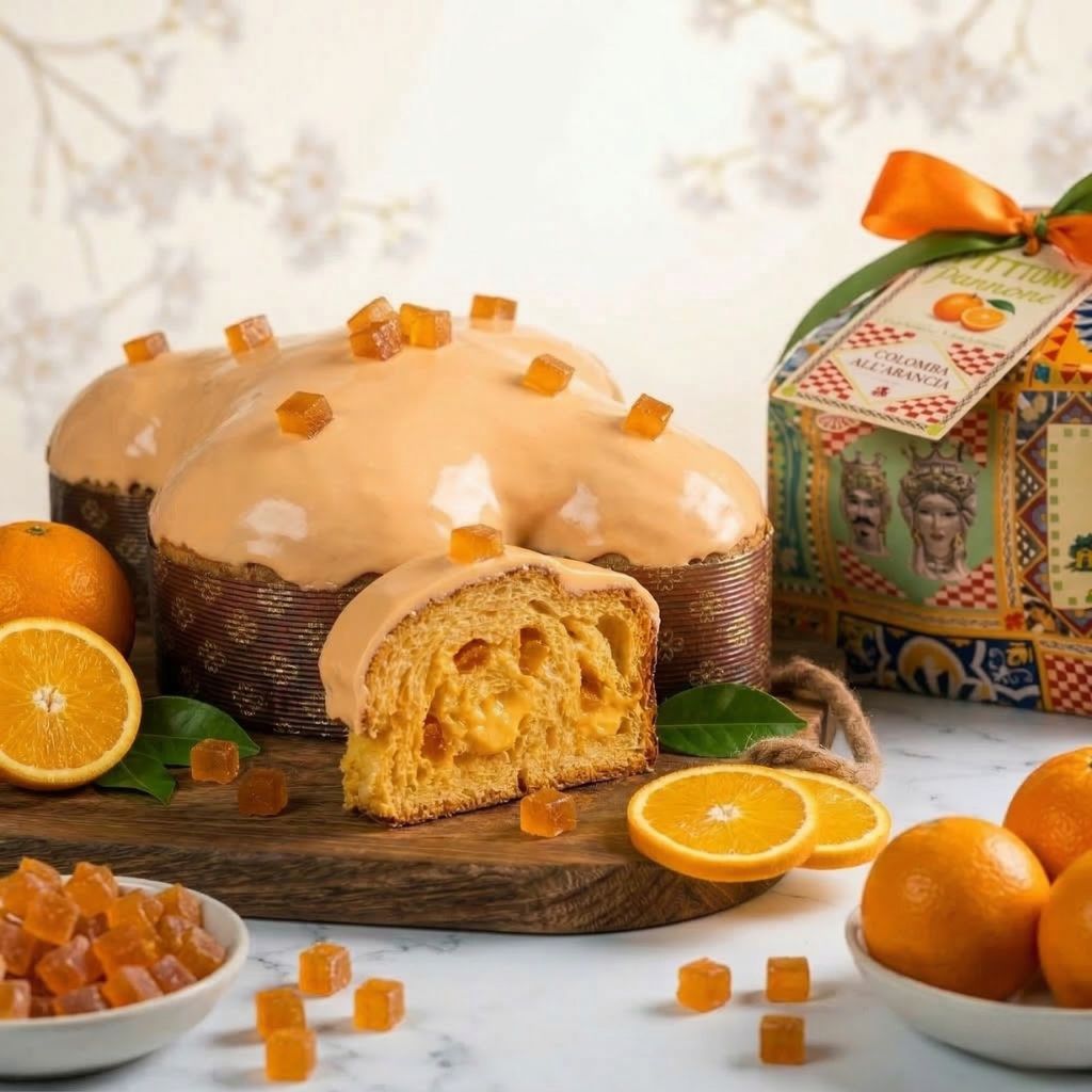 Colomba Artigianale con Crema all'Arancia | 1 kg