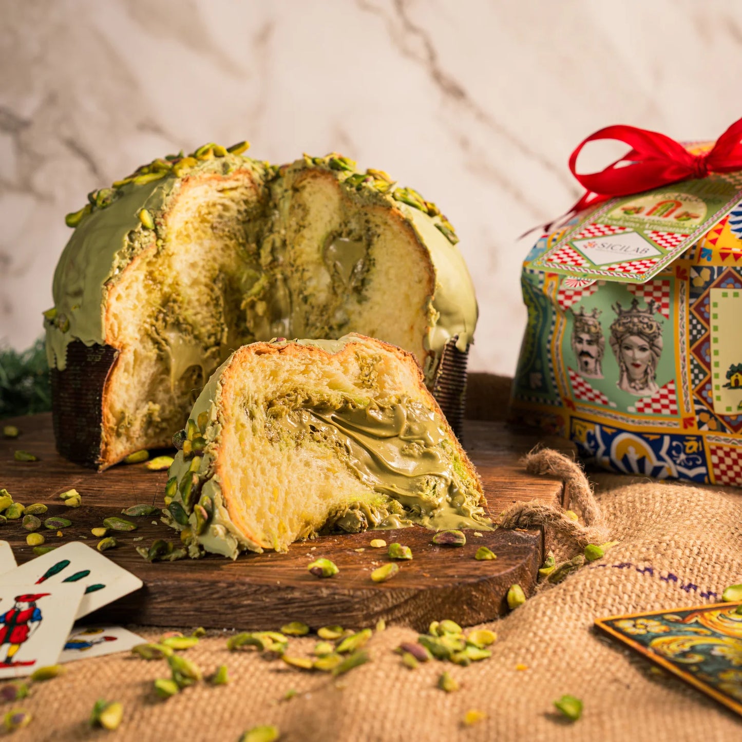 Panettone Artigianale al Pistacchio | 1,2kg