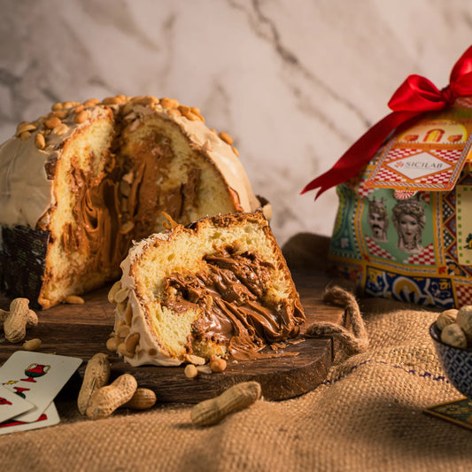 Panettone Artigianale al Caramello Salato | 1,2kg