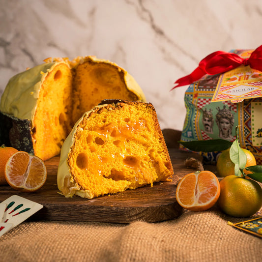 Panettone Artigianale con Crema al Mandarino | 1kg