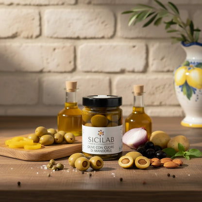Olive Con Cuore di Mandorla | 280g