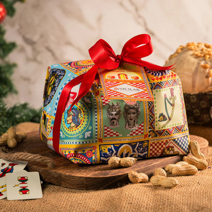 Panettone Artigianale al Caramello Salato | 1,2kg