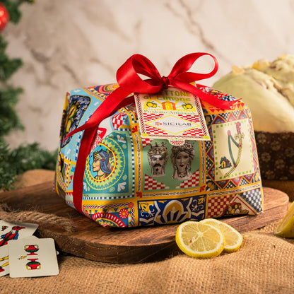 Panettone Artigianale con Crema al Limone | 1kg