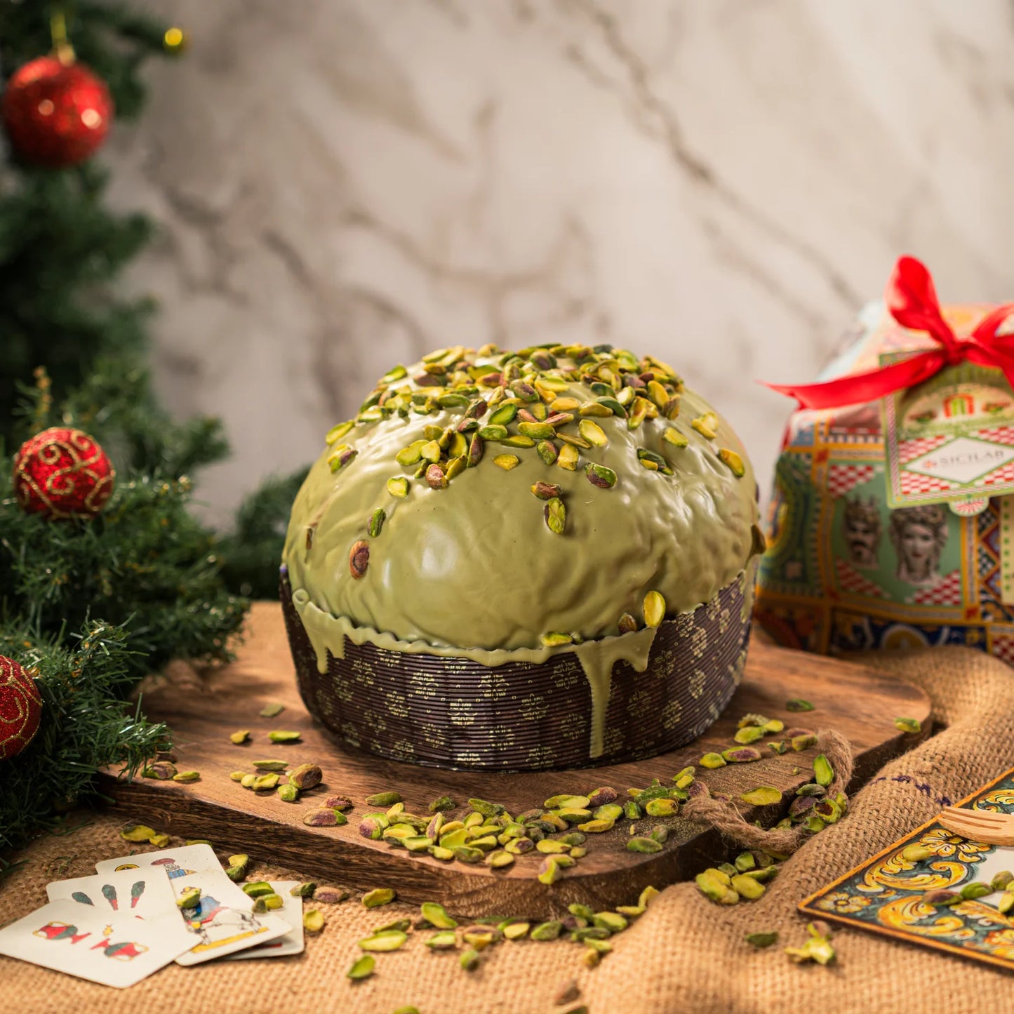 Panettone Artigianale al Pistacchio | 1,2kg
