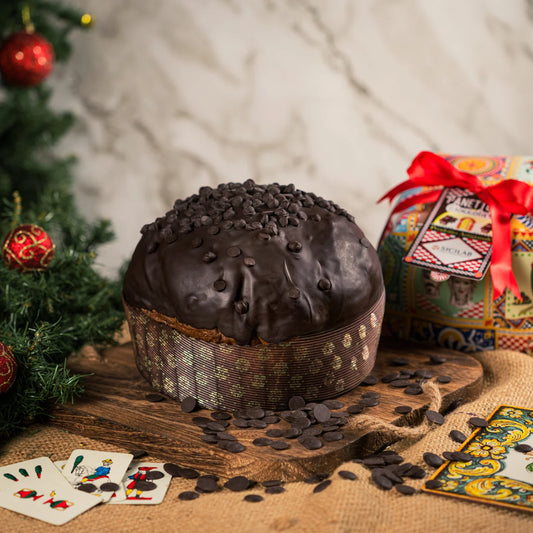 Panettone Artigianale con Gocce di Cioccolato | 1kg