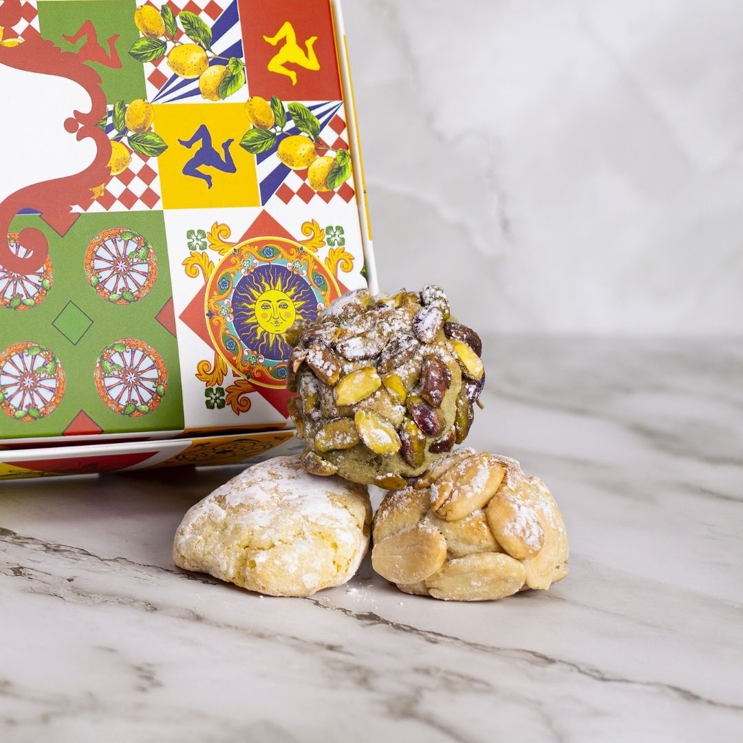 Paste di Mandorla al Pistacchio